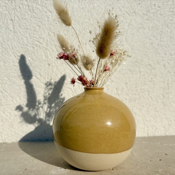 Soliflore en céramique artisanale