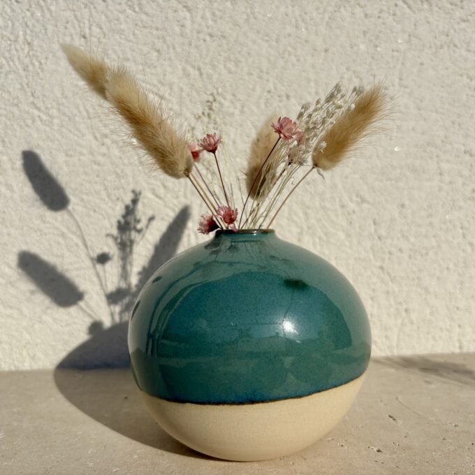 Soliflore en céramique artisanale