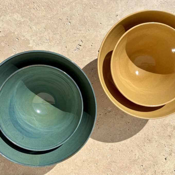 Bol ou Maxi bol/Mini saladier en céramique artisanale